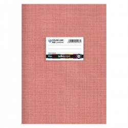 ΤΕΤΡΑΔΙΟ 17Χ25 SALKO COLORLINE 50 ΦΥΛΛΩΝ ΚΟΚΚΙΝΟ 80γρ